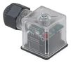 DIN VALVE CONN, RCPT, 2POS, CABLE 121207-0082