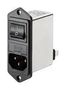 POWER LINE FILTER, EMI/RFI, 1A, 250VAC 800347-SF