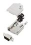 HD-D SUB CONNECTOR, PLUG, 15POS, SOLDER L17DTZK09+L717HDE15P