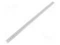 Ruler; figures horizontally arranged,L,self-adhesive; W: 11mm ELESA+GANTER GN711-KUS-400-W-L