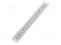 Ruler; figures horizontally arranged,M,self-adhesive; W: 11mm ELESA+GANTER GN711-KUS-150-W-M