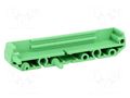 DIN rail mounting bracket; polyamide; 77x11.25mm; Body: green PHOENIX CONTACT UMK-SE11.25-1