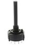 ROTARY SWITCH, 1P, 12POS, 2.5A, 125VAC A11215RNCQ