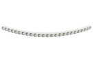CABLE MARKER, PRE PRINTED, PVC, WHITE 901-11076