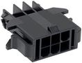 PLUG HOUSING, 16POS, NYLON, BLACK 172767-0016