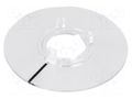 Collar with pointer; polycarbonate; transparent; push-in; 49.9mm OKW A4431010