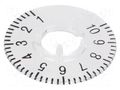 Collar with scale; polycarbonate; transparent; push-in; 26mm OKW A4413060