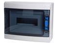 Enclosure: for modular components; IP65; white; No.of mod: 12 EATON ELECTRIC IKA-1/12-ST-OT