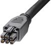 CABLE ASSY, MEGA-FIT 6P RCPT-RCPT, 500MM 245136-0605