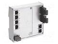 Switch Ethernet; unmanaged; Number of ports: 6; 9÷60VDC; IP30 HARTING 24020062200