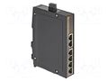 Switch Ethernet; unmanaged; Number of ports: 6; 9÷60VDC; RJ45 HARTING 24030060000