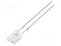 LED; white cold; rectangular; 2x5x7mm; 1560÷2500mcd; 100°; 20mA OPTOSUPPLY OSW5DK71A1B