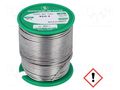 Tin; lead free; Sn96,5Ag3Cu0,5; 1.5mm; 0.25kg; reel; 217÷220°C BROQUETAS ECO4-15/025H