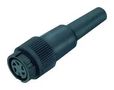 CIRCULAR CONNECTOR, RCPT, 6POS, CABLE 99-0618-00-06