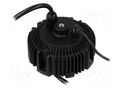 Power supply: switching; LED; 96W; 36÷60VDC; 1.6A; 90÷305VAC; IP67 MEAN WELL HBG-100-60B