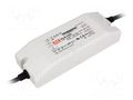 Power supply: switching; LED; 40.5W; 54VDC; 0.75A; 90÷305VAC; IP64 MEAN WELL HLN-40H-54B