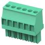 STR PLUG, 3.5MM, GREEN, RH, 6 1986370-6