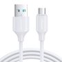 Cable to Micro USB-A / 2.4A / 1m Joyroom S-UM018A9 (white), Joyroom S-UM018A9 1m MW