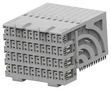 ZD PLUS, 4 PAIR, RECEPTACLE ASSY 2065657-1