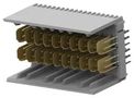 CONN, BACKPLANE, PLUG, 40POS, 2.5MM 6469076-1