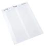 LABEL, POLYESTER, WHITE 1768033-4