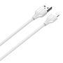 USB to Lightning cable LDNIO LS540, 2.4A, 0.2m (white), LDNIO LS540 lightning