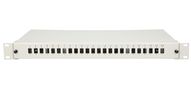 Extralink 24 Core V2 | Patch panel | 24 port, white, EXTRALINK EX.12172 5903148912172