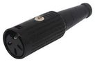 DIN AUDIO/VIDEO CONN, JACK, 3POS 601-0300