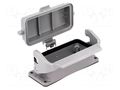 Enclosure for connectors: HDC; size 16B; Han® B; IP65; with latch HARTING 09300160306