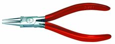 Round nose pliers, 130 mm, short jaws, transparent insulation 3-461-2