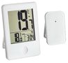 Wireless Thermometer with Clock and Outdoor Temperature Transmitter "Pop" TFA/30305102 4009816024633