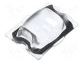 LED lens; rectangular; plexiglass PMMA; transparent; H: 5.2mm LEDIL CA10927