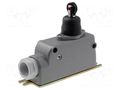 Limit switch; transversal plastic roller; SPDT; 6A; max.400VAC PROMET LM-10K