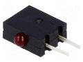 LED; horizontal,in housing; 1.8mm; No.of diodes: 1; red; 20mA; 40° KINGBRIGHT ELECTRONIC KM-2520EH/1ID