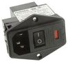 IEC FILTER, STANDARD, 3A, 250VAC, QC PE0S0SS30