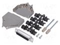 Connector: D-Sub; PIN: 25; plug; female; straight; soldering MH CONNECTORS MHDTZK25-DB25S-K