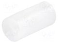 Spacer sleeve; LED; Øout: 5mm; ØLED: 5mm; L: 10mm; natural; UL94V-2 FIX&FASTEN FIX-LED-10