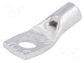 Tip: ring tube; M5; 6mm2; crimped; for cable; tinned; L: 23mm; copper OUNEVA VA01-0033