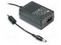 Power supply: switching; 5VDC; 3A; Out: 5,5/2,1; 15W; 80÷264VAC MEAN WELL GSM18B05-P1J