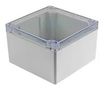 SMALL ENCLOSURE, PC, GREY/CLEAR 1554QA2GYCL