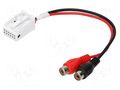 Aux adapter; RCA; Audi 4CARMEDIA AUX-AUDI.01-RCA