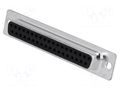 Connector: D-Sub; PIN: 37; plug; female; for cable; straight MH CONNECTORS MHDB37SS