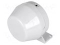 Signaller: sound; horn; 230VAC; 92dB; KDH; IP43; Ø75x72mm; ABS AUER SIGNAL 710000113