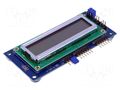 Pmod module; prototype board; LCD; display; Add-on connectors: 2 DIGILENT 410-092P