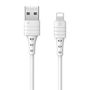 Cable USB Lightning Remax Zeron, 1m, 2.4A (white), Remax RC-179i white