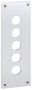 DRILLED FRONT PLATE, CONTROL STATION XAPE305