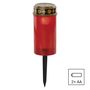 LED grave candle stake, 25 cm, 2x AA, outdoor and indoor, vintage, EMOS DCCV22 8592920111383