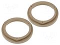 Spacer ring; MDF; 165mm; Daewoo; impregnated,varnished; 2pcs. 4CARMEDIA MDF-D.24