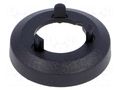 Nut cover; ABS; black; push-in; Ø: 17.5mm; Øint: 15.7mm OKW A7513000