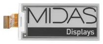 E-PAPER DISPLAY, 128 X 296 PIXELS, 2.9" MDE029A128296BW